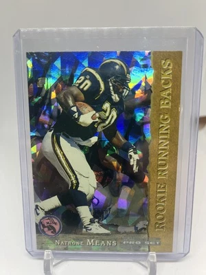 1993 Pro Set Rookie Running Backs #RRB13 Natrone Means San Diego Chargers - Image 1 of 2