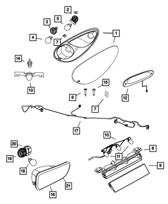 Tornillo de cabeza de cacerola Mopar genuino 6505460AA Foto 1 de 2