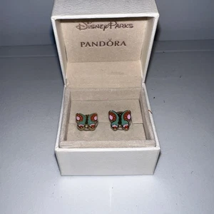Disney Pandora Butterfly Earrings - Picture 1 of 4
