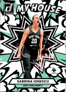 2025 Panini Donruss WNBA - My House Sabrina Ionescu #1 New York Liberty  - Bild 1 von 2
