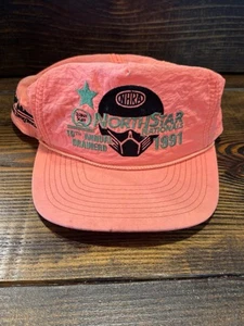 Vintage 1991 NorthStar Nationals Brainerd MN Winston Drag Racing Snapback Hat - Picture 1 of 15