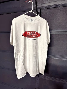 PIZZA MY HEART T-Shirt Monterey Neu Weiß Größe XL - Bild 1 von 4