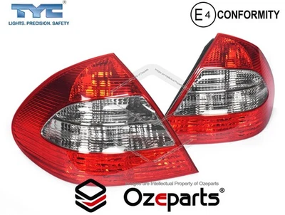 Pair LH+RH Tail Light (No LED) For Mercedes Benz E Class W211 Ser 2 06~09 Sedan - Image 1 of 4