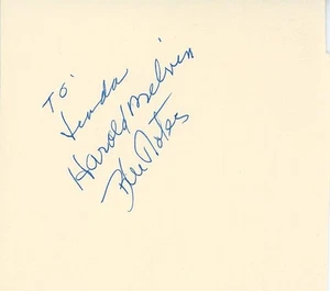 Harold Melvin - signiertes Papier - Bild 1 von 1