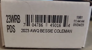 2023 P D S BESSIE COLEMAN 3-roll QUARTERS AWQ Set in Box From Mint - Picture 1 of 2