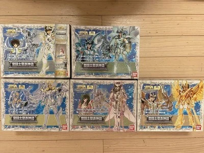 Conjunto da série Saint Seiya Myth GOD Cloth Bronze Pegasus Dragon Phoenix BANDAI  - Imagem 1 de 4