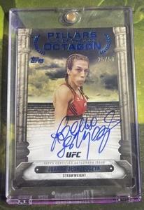 Joanna Jedrzejczyk - 2024 Topps UFC Knockout azul/50 en tarjeta automática - Imagen 1 de 2