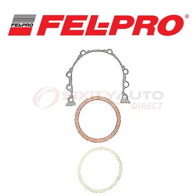 Fel Pro Bearing Rear Main Gasket Seal Set for 1975-1989 Volvo 244 2.0L 2.1L bc - Image 1 of 4