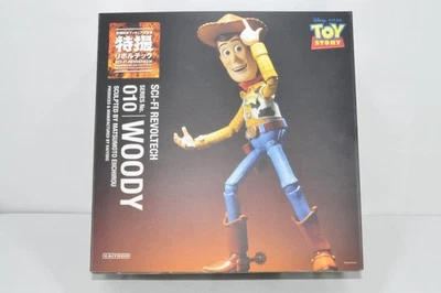 Figure Woody No.010 Revoltech Toy Story Disney Pixar From Japan Kaiyodo New - Image 1 of 4