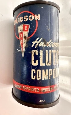 Compuesto de embrague HUDSON HUNDONITE vintage de 1/3 pinta tipo de inserto de corcho completo, aceite ☼ Foto 1 de 4