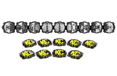 KC Hilites 57" LED 9 Lights Bar 180W Combo Beam Fits 15-20 Ford F150 Raptor - Image 1 of 4
