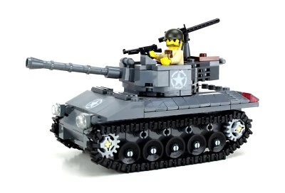 M18 US Army Hellcat Tank World War 2 Custom Set made w/ real LEGO® brick - Image 1 of 4
