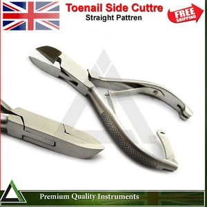 Professional Podiatry Toenails Nipper Cutter Straight Pattren Handle Pedicure CE - Picture 1 of 5