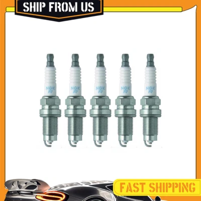 1 CONJUNTO 5 PEÇAS VELA DE IGNIÇÃO NGK PLATINA PARA VOLKSWAGEN JETTA RABBIT L5 2.5L 06-09 - Imagem 1 de 3