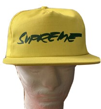 SUPREME FUTURA LOGO 5-PANEL HAT YELLOW,  FW20 WEEK 1 (100% AUTHENTIC) BRAND NEW