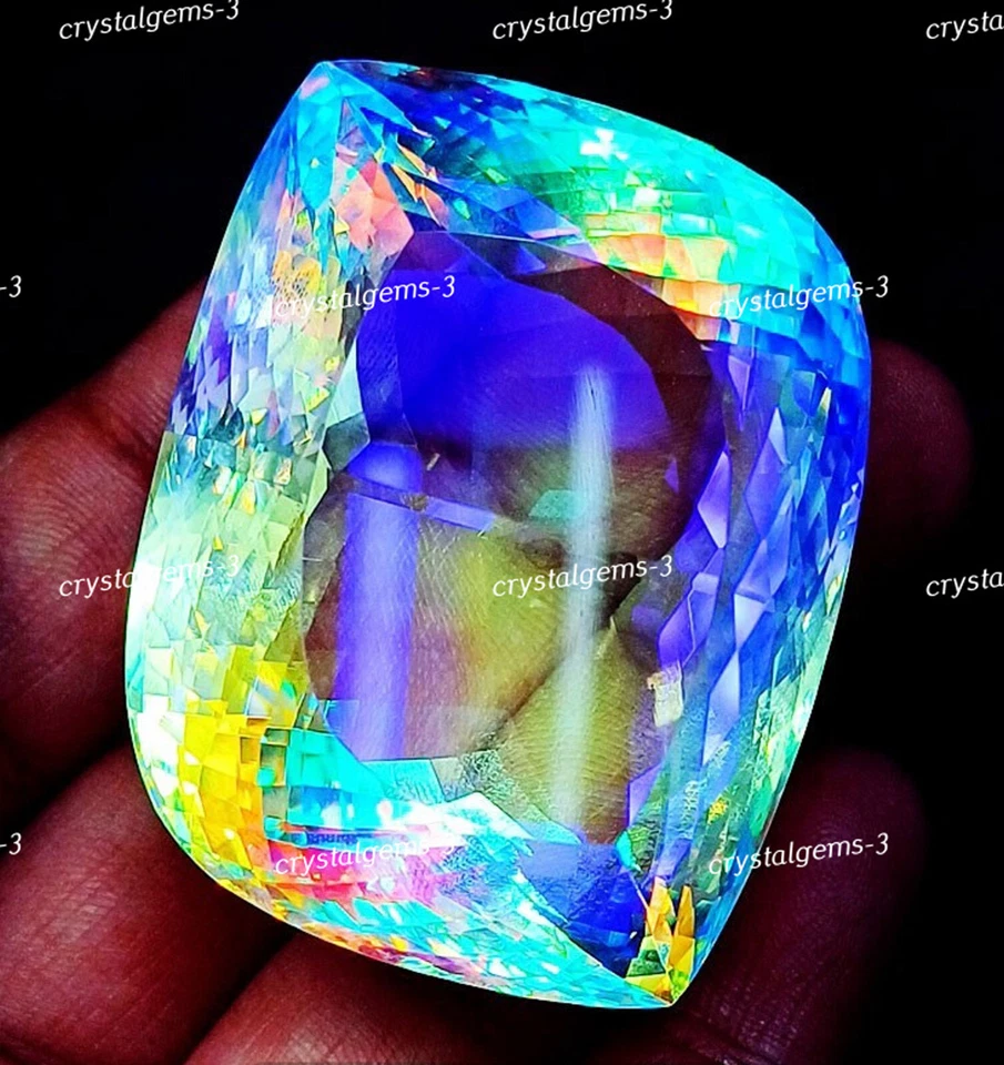 Certified Rainbow Mystic Quartz Loose Gemstone Fancy Shape Between 260 to 270 Ct - Image 1 of 4
