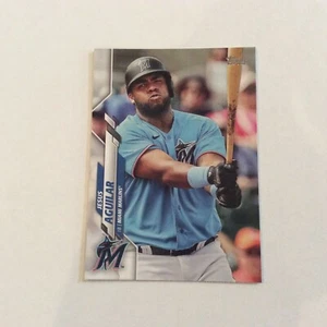 2020 Topps Update U-71 Jesus Aguilar Miami Marlins - Picture 1 of 2
