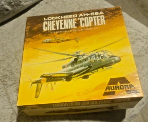 NOS+SEALED! 1:72 Aurora Cheyenne Copter Model Kit (AH-56A) Vintage - Picture 1 of 10