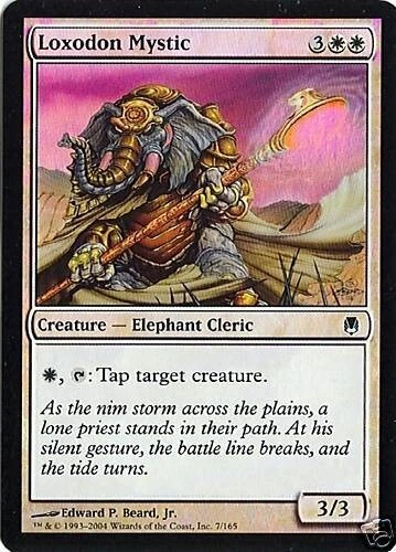 MTG - Darksteel - Loxodon Mystic - 2X - Foil - NM - Image 1 of 1