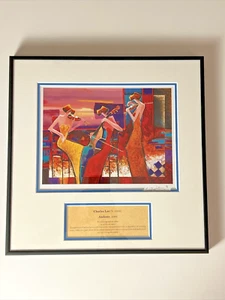 Charles Lee, Korean Artist, "Andante" Matted & Framed Seriolithograph COA - Picture 1 of 10