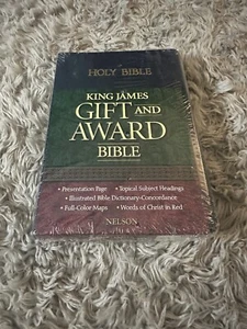 Holy Bible King James Version Words of Christ  Nelson 162B New Sealed - Picture 1 of 4
