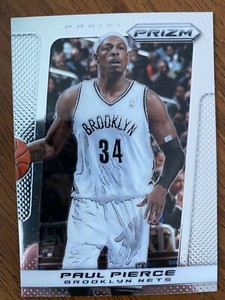 PAUL PIERCE  2013-14 Panini Prizm #55  BROOKLYN NETS BOSTON CELTICS