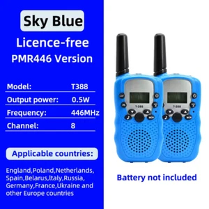 ITSOK T-388 Travel Walkie Talkie Set – 2× Two-Way Radios, 100–800 m Range - Zdjęcie 1 z 14
