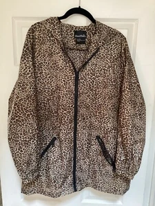 ShedRain Women’s Animal Print Hooded Jacket, Size S/M - Picture 1 of 3