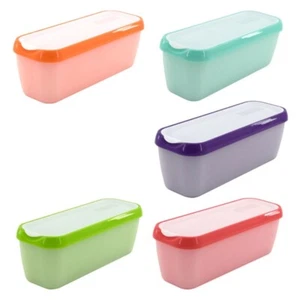 Ice Cream Box Container Mold with Lid Kitchen Refrigerator Storage Home - Picture 1 of 13