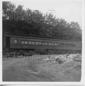 9B059 RP 1961 LEHIGH & NEW ENGLAND RAILROAD WRECK TRAIN COACH #758 PEN ARGYL - Picture 1 of 1