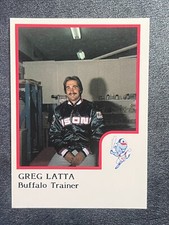 1986 ProCards Baseball Greg Latta,Buffalo Bisons Trainer,Near Mint,Minor League