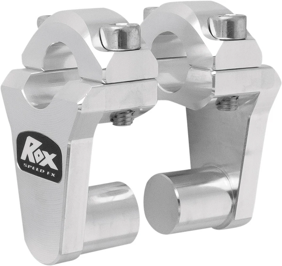 Barra giratória Rox Speed FX 2" risers prata para guidões 7/8" (1R-P2SSN) - Imagem 1 de 1
