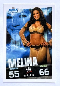 2009 WWE Topps Slam Attax Evolution TCG #113 MELINA Smack Down Cards - Picture 1 of 4