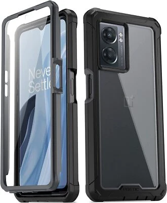 Funda poética de doble capa a prueba de golpes para teléfono OnePlus Nord N100 N10 5G N300 Foto 1 de 4