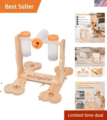 木制狗拼图玩具-互动治疗分装机适用于无聊和智商游戏 — 第 1/4 张图片