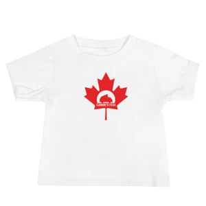 GoWesteh GoWesty Canada Parody Logo Vanagon VW T3 Van Boy Girl Baby T-Shirt - Picture 1 of 5