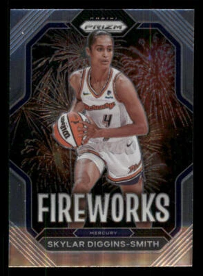 2023 Panini Prizm WNBA Fireworks #12 Skylar Diggins-Smith - Image 1 of 2