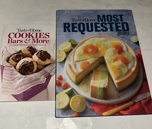 Lot 2 2024 Taste Of Home Most Requested Recipes & Cookies Bars And More (11679cr - Picture 1 of 9