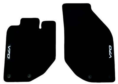 Tapetes de assoalho de carro de veludo para Volvo V70 impermeável preto tapetes forros 2p dianteiro - Imagem 1 de 4