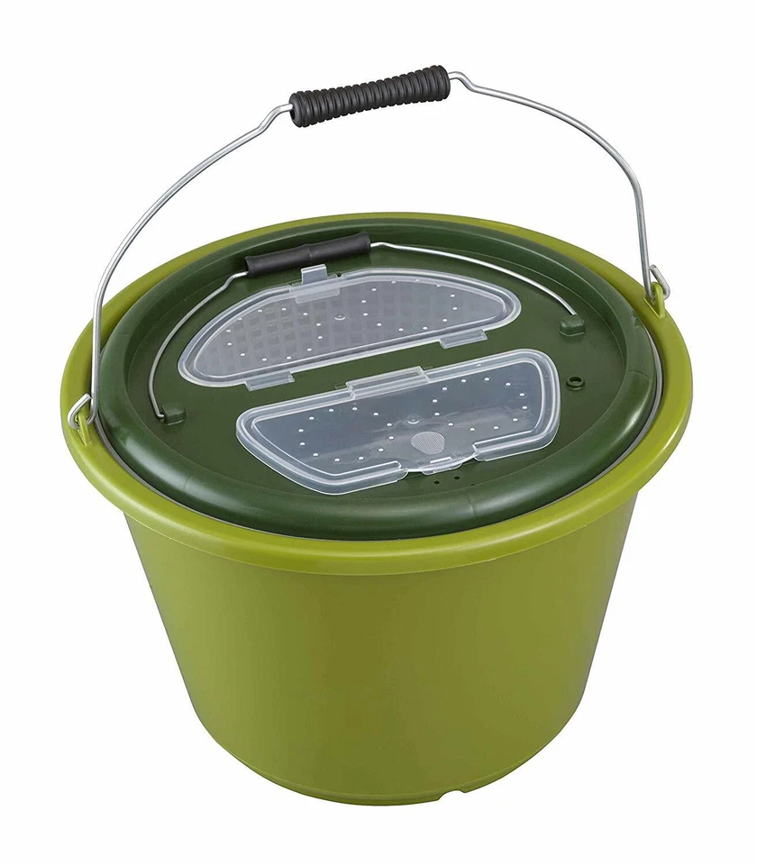 Behr Köderfisch - Eimer 18 liter Futtereimer Köderfischeimer 9911618 Neu - Bild 1 von 1