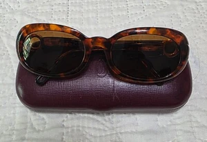 Cartier Vintage Circle Oval Tortoise Sunglasses Authentic Women's 130 53□19 - Picture 1 of 4