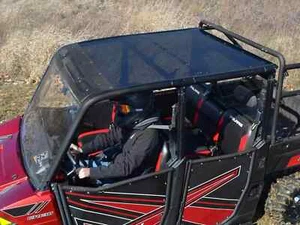SuperATV Heavy Duty Tinted Roof for Polaris Ranger XP 1000 Crew (2017+) - Picture 1 of 3