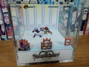 Kingdom Hearts Sora Riku Handmade Diorama - Gameboy / Retro Gaming Cube - Fanart - Picture 1 of 7