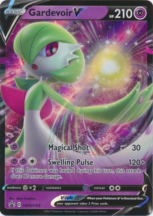 Gardevoir V SWSH105   Sword & Shield Promo Cards Pokemon TCG - Image 1 of 1