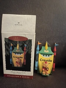 1993 Hallmark Ornament - Bright Shining Castle - Crayola Crayon - Picture 1 of 2