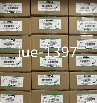 Panduit Giga TX Cat6 Network jack CJ688TGBU CJ688TGIW CJ688TGGR CJ688TGRD Qty 50 - Image 1 of 4