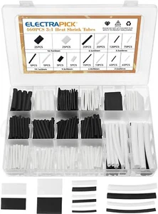 Juego de surtido de tubos retráctiles de 460 piezas Tubo aislante de tubos retráctiles de cable - Imagen 1 de 11