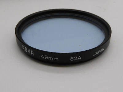 Hoya 49mm 82A Colour Conversion Filter  optics clear unmarked - Image 1 of 2