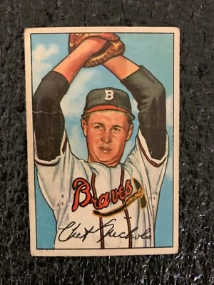 1952 Bowman Baseball #120 Chet Nichols FR - Image 1 of 2