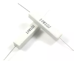 10PCS 10W Watt 1R 1OHM 5% Ceramic Cement Power Resistor - Picture 1 of 1